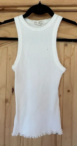 Billabong White Tank Top thumbnail 1