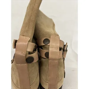Free People Hayden Slouch Boots Women’s Boots Sz 38 , 7-7.5 Suede Buckle Calf thumbnail 8