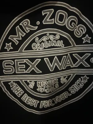 Black & Purple Sex Wax Hoodie thumbnail 4