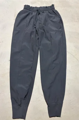 Abercrombie & fitch Charcoal Elastic-Waist Jogger Pants XS thumbnail 1