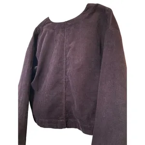 New Women's Madewell‎ Waffle-Knit Relaxed V-Neck Top Sz L thumbnail 8