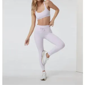 Vuori Daily Leggings Tie Waist Athletic Womens Small 7/8 Length thumbnail 2