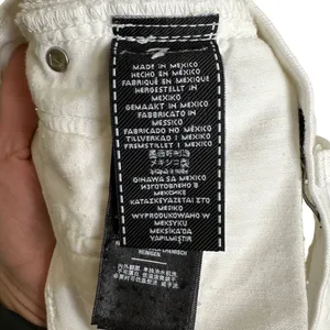 7 for All Mankind Josefina Boyfriend Jean Size 28 Broken Twill White New thumbnail 9