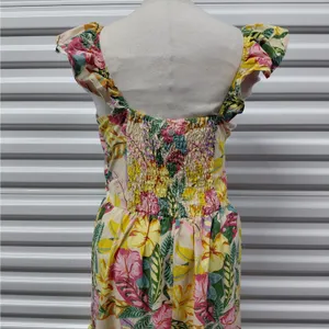 Roxy Womens Floral Dress Size Medium Tropical Vacation Resort Beach Boho Coastal thumbnail 13