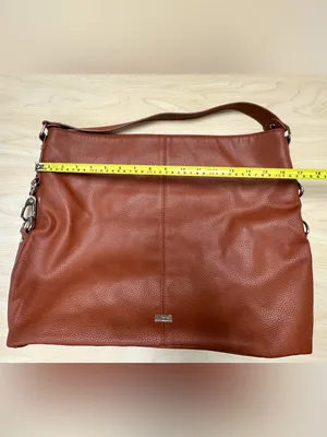 Jewell by Thirty-One - shoulder tote bag in Cognac Woods Pebble thumbnail 4