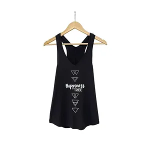 Lululemon Happiness Tribe Black Racerback Tank Top Size 2 Graphic Yoga thumbnail 2