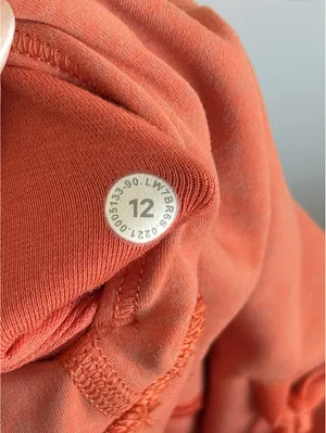 Lululemon Wunder Train High-Rise Short 6” Crunch Coral Everlux Bike Shorts 12 thumbnail 8