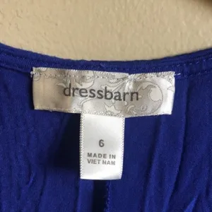 Dressbarn size 6 blue dress‎ thumbnail 2