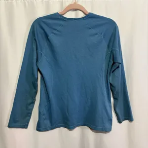 Patagonia Capilene 3 Shirt Women’s Size Medium Purple Long Sleeve Baselayer Crew thumbnail 4