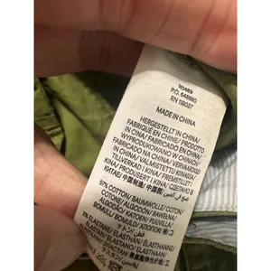 Boden Womens‎ High Rise Tapered Chino Pants Olive Green R0489 US 6P thumbnail 7
