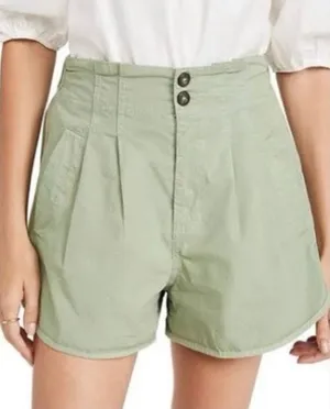 Free People Pleated Shorty Pull On Shorts Women's Small thumbnail 1
