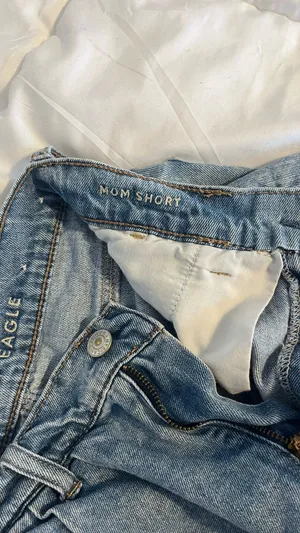 American Eagle Denim Mom Shorts thumbnail 3