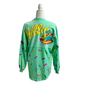 Disney Parks Toy Story Summer Splash Long Sleeve Spirit Jersey Blue Small S thumbnail 5