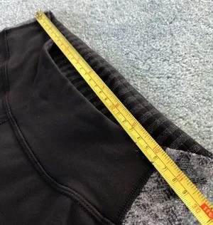 Lululemon Black & Gray Yoga Pants Full Length Leggings thumbnail 8