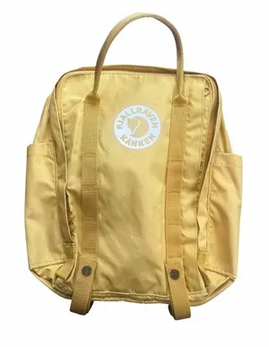 Fjallraven Tree-Kanken Backpack Bag Unisex Yellow Sustainable Eco-Friendly Bag thumbnail 1