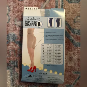 SPANX Shaper High Waist Mid Thigh in Nude thumbnail 2