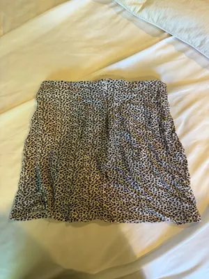 Lottie moss cheetah print skirt thumbnail 3