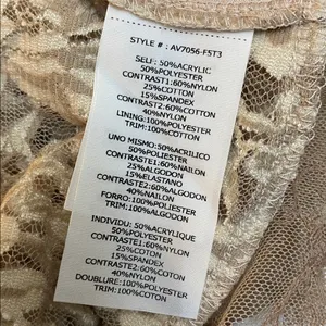 Altar’d state Lace and Faux Fur Vest Y2K size small thumbnail 8