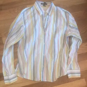 Lauren Ralph Lauren linen/cotton blend shirt sz L thumbnail 1