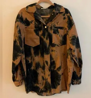 12th Tribe ICONIC TIE DYE CORDUROY SHIRT DRESS thumbnail 2