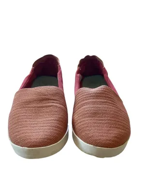 Reef Rose Flat Loafers Pink/Orange Size 8 Beach Summer Arch Support Comfy Casual thumbnail 4
