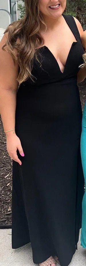 Lulus Daring Elegance Black Sleeveless Mermaid Maxi Dress thumbnail 1
