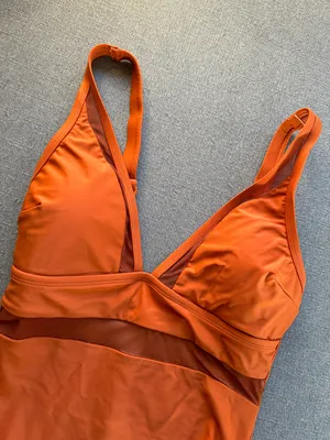 Amazon Orange One Piece Swimsuit thumbnail 2