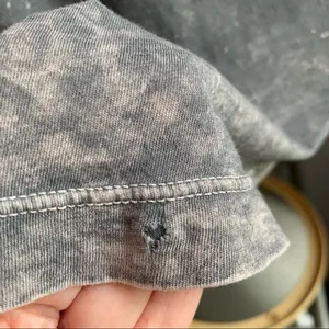 Splendid mineral wash gray t shirt with rounded hem Size Medium thumbnail 11
