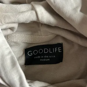 Good life light weight hoodie Tan Size M thumbnail 2