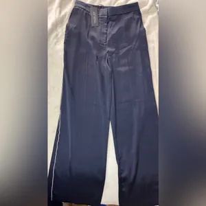 Rachel Zoe Black Pants Straight-Leg thumbnail 7