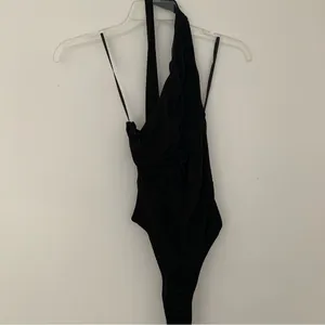 Hello Molly Welcome To New York Black Bodysuit thumbnail 5
