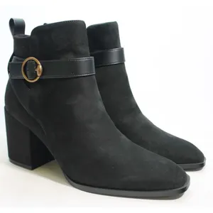 Vionic Tenley Black Ankle Boots Soze 5 Mid Shaft Water Repellant New thumbnail 1
