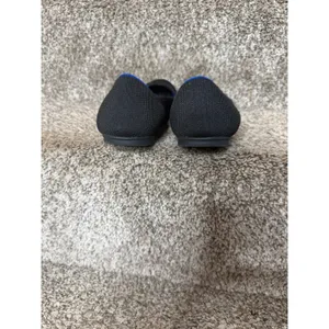 ROTHYS The Flat Round Toe Black Knit Ballet Flat Size 8.5‎ thumbnail 2