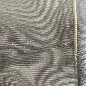 Victoria's Secret Heart Logo Black Gold Sparkle Canvas Tote Bag. thumbnail 7