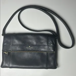 Kate Spade New York Fremont Place Julian Black Leather Crossbody Bag thumbnail 1