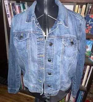 Gap classic denim minimalist distressed capsule XXL jacket thumbnail 1