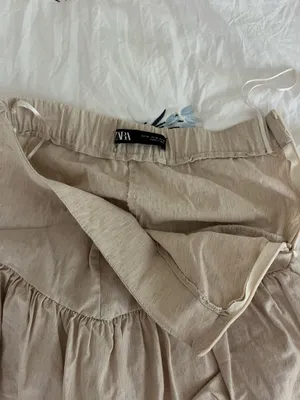 ZARA Tan Skirt Mini thumbnail 5