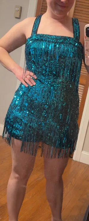 Shein Fringe Romper thumbnail 2