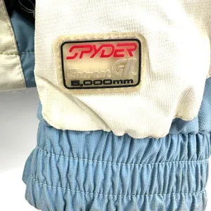Spyder Size 10 Blue Green Jacket Coat Zip in Fleece Liner Outdoors Layers Winter thumbnail 8