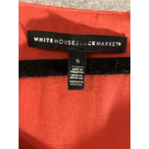 White House Black Market Orange Cheetah‎ Print Small Top thumbnail 2