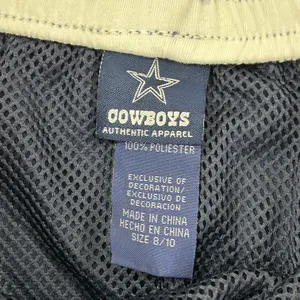 National Football League Dallas Cowboys Football Navy Blue & White Athletic Basketball Shorts size S/M thumbnail 5