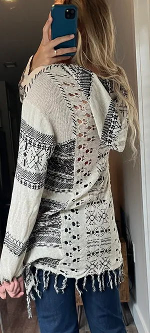 vintage savannah Boho Cover Up thumbnail 7