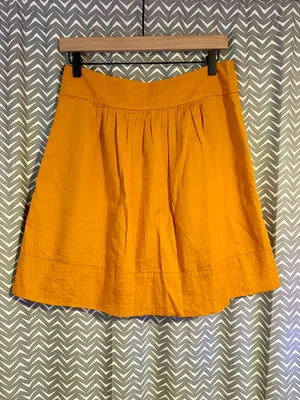 Anthropologie / Odille | Yellow Sunshine Skirt, size 4 thumbnail 4