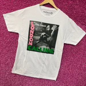 The Clash London Calling Album Cover Post Punk Band Tee M thumbnail 3