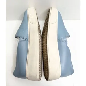 Vince Camuto Slip On Sneakers Platform Leather Casual Blue Shoes Size‎ 7 thumbnail 6