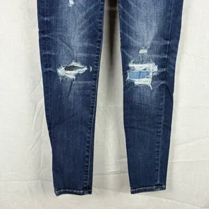 American Eagle Highest Rise Jegging Dark Wash Size 00 Short thumbnail 3