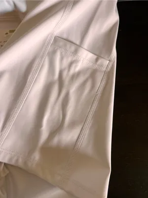 halara White Wa Short Women’s Athletic Shorts with Side Pockets M thumbnail 5