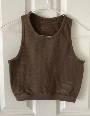Cropped Tank Brown thumbnail 1