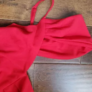 Red mini dress size small perfect for valentines day dress has a lining thumbnail 8