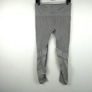 Blanqi Maternity Leggings Women Medium Gray Seamless Support Activewear thumbnail 3